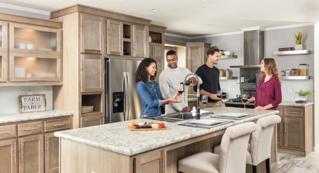 Kitchens in new home trends for 2019