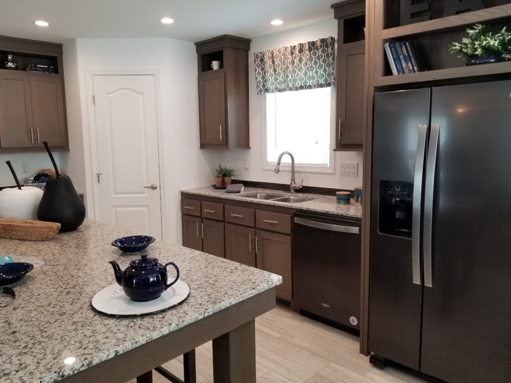 Interior of a new manufactured home manufactured housing 2019