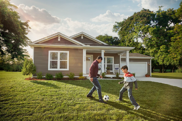 MH Advantage and CHOICEHome front yard soccer game