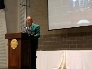 Hall of Fame induction dinner acceptance speech