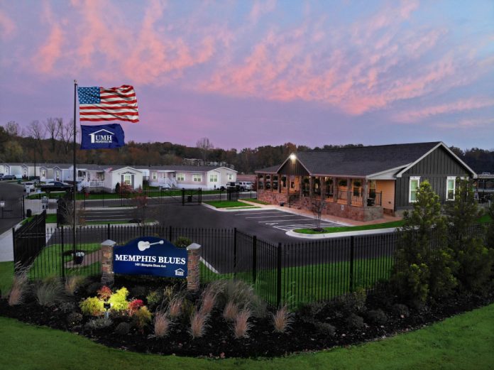 Memphis Blues all-rental manufactured home community
