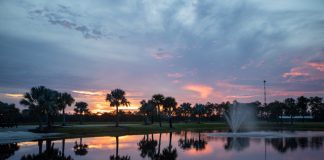 New Communities Slow to Rise on Manufactured Housing Landscape Resort at Canopy Oaks pond and fountain new manufactured home communities