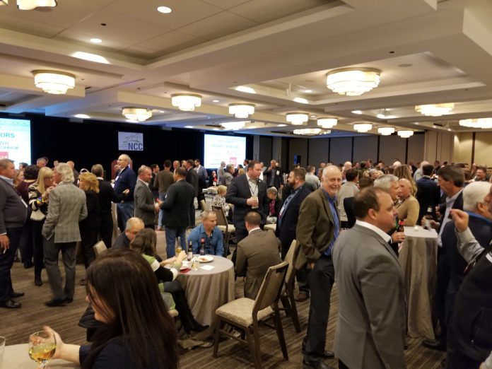 networking room at NCC Fall Leadership Forum