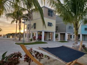 Ocean Breeze Hammock Garden sunset