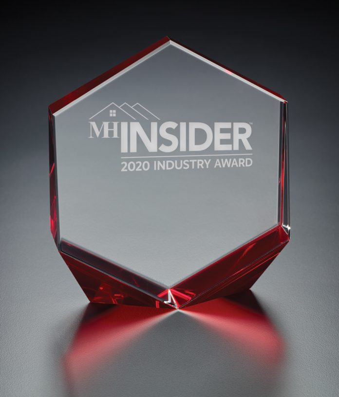 2020 MHInsider Industry Awards