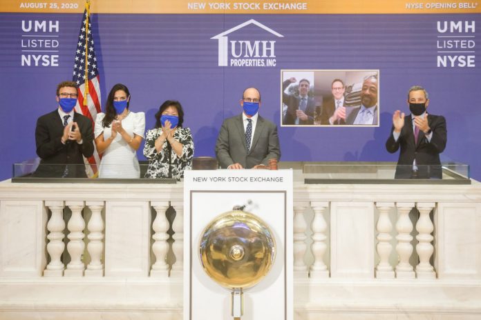 UMH Opening Bell NYSE new community financing