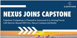 Nexus Commercial Realty Merges with Capstone Companies, Largest Private Sales Brokerage Nexus Capstone investment Sales Brokerage
