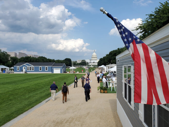 manufactured homes on the national mall