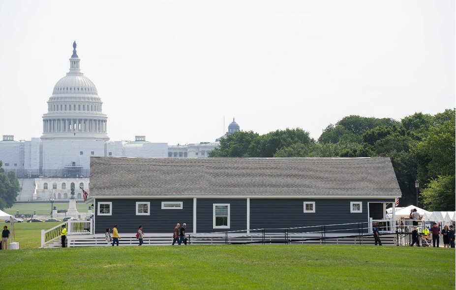 manufactured home on national mall washington dc capitol hill fair housing affordable housing