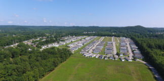 Data on Manufactured Home Communities Across Plains, Midwest Now Available Autumn Leaf Estates manufactured home community kentucky aerial view