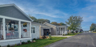 Hybrid Approach Garners Success in Northern Michigan manufactured home community the bluffs michigan manistee mhvillage mhinsider