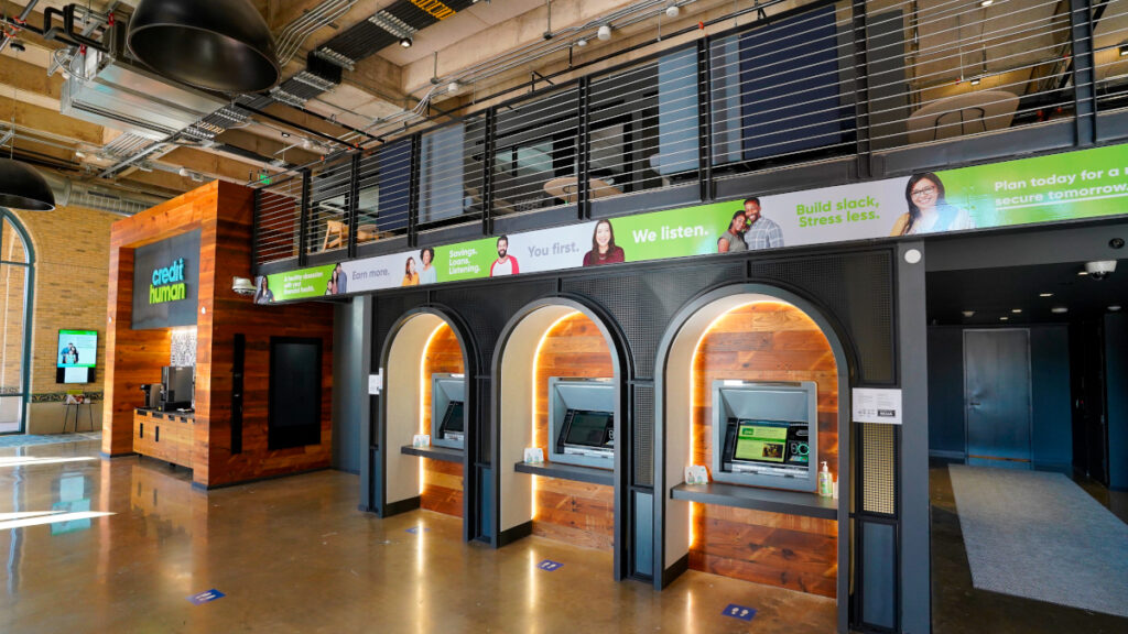 credit human san antonio headquarters interior atms