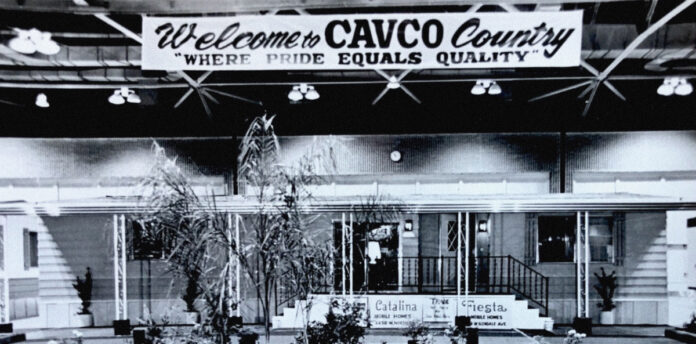 cavco 60th anniversary vintage photo the fiesta early home