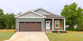 Clayton Opens Largest CrossMod® Neighborhood To Date manufactured home exterior hero shot factory built new home clayton cook bros crossmod neighborhood knoxville tenn mhinsider