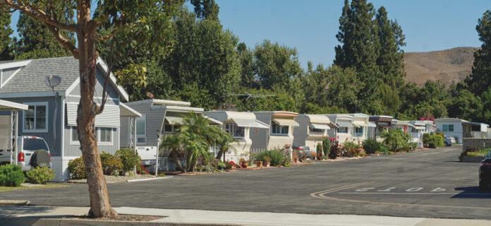 small manufactured home communities mhinsider homes on a road