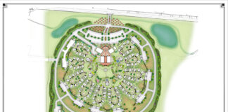 Wisconsin Project Aims to Become Nation’s First ‘Dementia Village’ dementia village site plan manufactured home village wisconsin