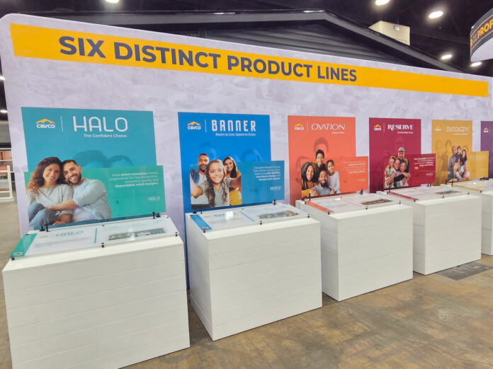 cavco manufactured homes display six distinct product lines