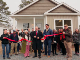 Champion Homes Showcases Energy-Efficient Potential of Offsite Construction in Virginia Debut champion homes ribbon cutting city officials virginia new home manufactured homes