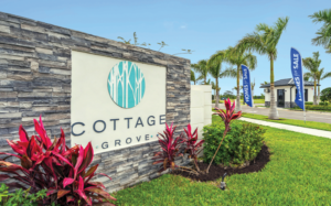 manufactured housing community main gate entry rhp properties new miami community gottage grove