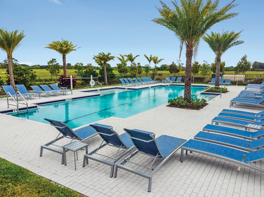 First New Community in Decades Opens in Miami manufactured housing community pool rhp properties new miami community gottage grove