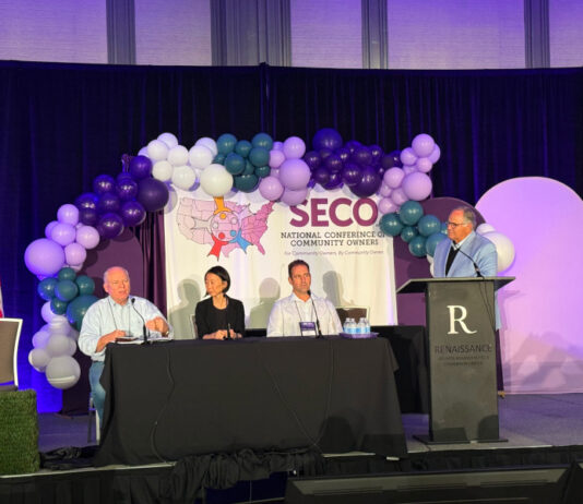 SECO26: Practical Education for Community Owners manufactured housing industry events three person panel table seco community owners education