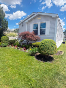 home exterior landscaped brightstar way manufactured housing community midwest mh professionals mhinsider magazine
