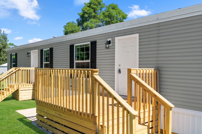exterior home entry brightstar way manufactured housing community midwest mh professionals mhinsider magazine